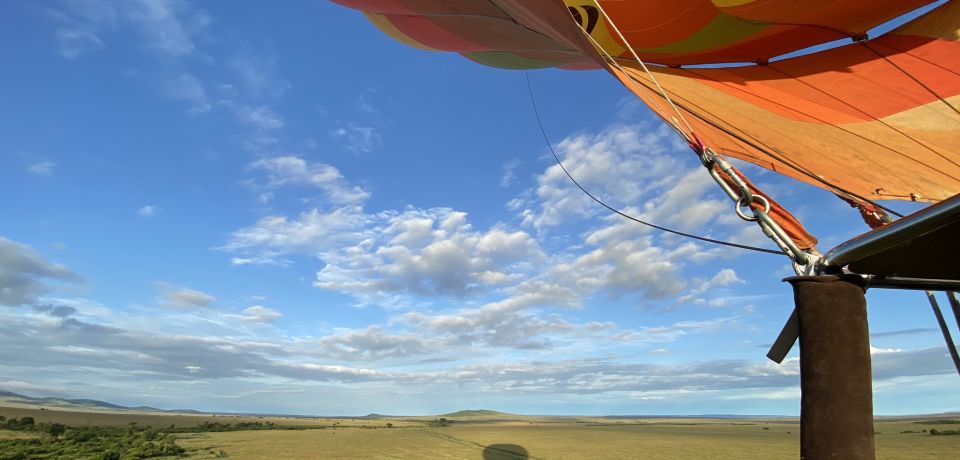A Yellow And Red Parachute